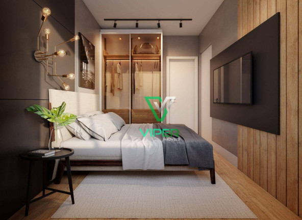 Imagem Studio com 1 Quarto à Venda, 32 m² em Mercês - Curitiba