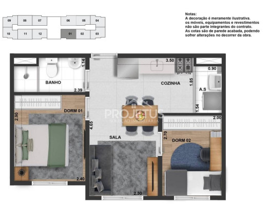 Imagem Apartamento com 2 Quartos à Venda, 34 m² em Vila Andrade - São Paulo