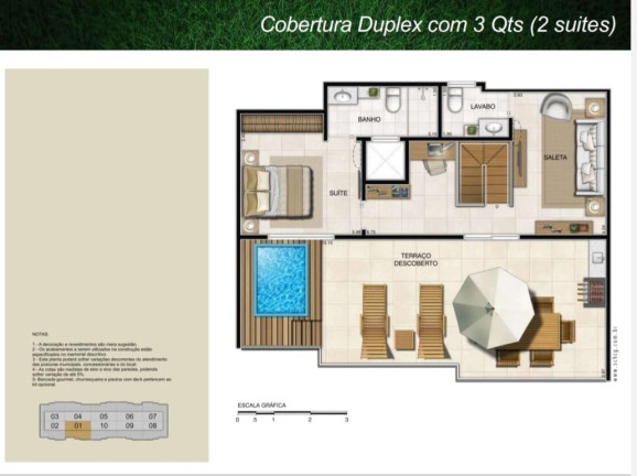 Imagem Apartamento com 2 Quartos à Venda, 84 m² em Campo Grande - Rio De Janeiro