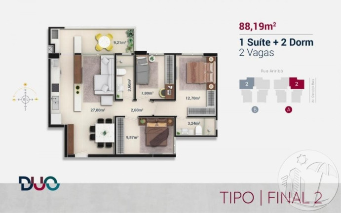 Imagem Apartamento com 3 Quartos à Venda, 144 m² em Itajaí