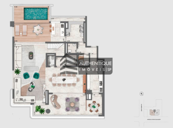 Imagem Cobertura com 4 Quartos à Venda, 542 m² em Moema - São Paulo Imagem Cobertura com 4 Quartos à Venda, 542 m² em Moema - São Paulo