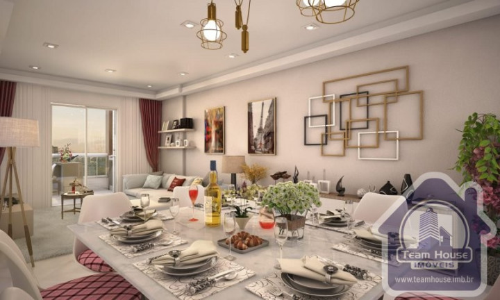 Imagem Apartamento com 2 Quartos à Venda, 70 m² em Guilhermina - Praia Grande