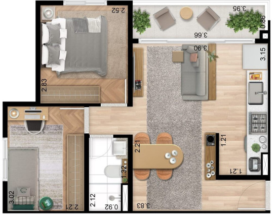 Imagem Apartamento com 2 Quartos à Venda, 40 m² em Tucuruvi - São Paulo