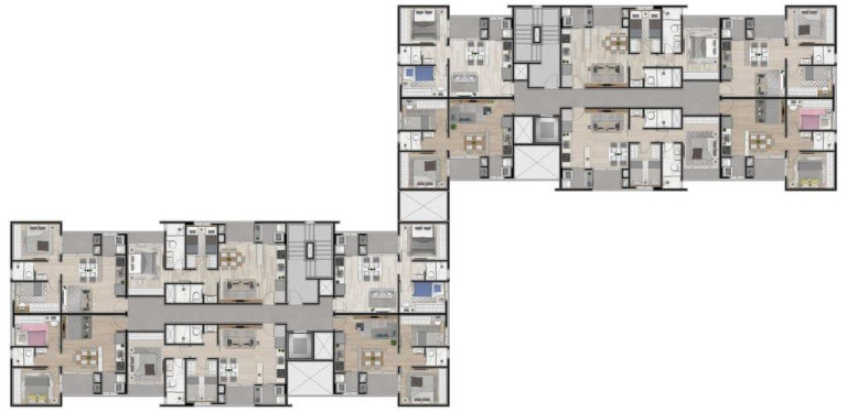 Imagem Apartamento com 2 Quartos à Venda, 56 m² em Atuba - Curitiba Imagem Apartamento com 2 Quartos à Venda, 56 m² em Atuba - Curitiba