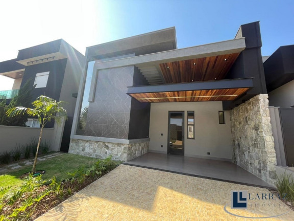 Casa com 3 Quartos à Venda, 147 m² em Bonfim Paulista - Condominio Valencia - Ribeirão Preto