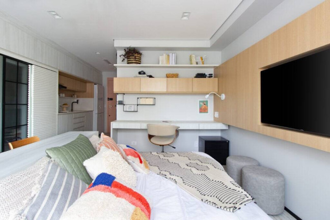 Imagem Apartamento com 1 Quarto à Venda, 30 m² em Mirandópolis - São Paulo