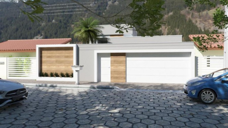 Imagem Casa com 3 Quartos à Venda, 122 m² em Tupy - Itanhaem