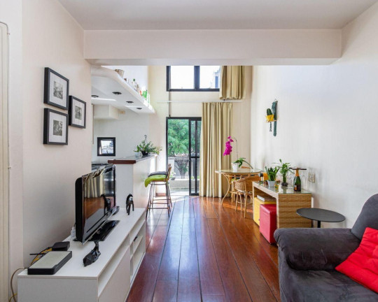 Imagem Flat com 1 Quarto à Venda, 51 m² em Moema - São Paulo