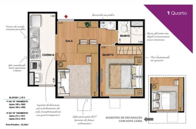 Imagem Imóvel com 1 Quarto à Venda, 32 m² em Piedade - Rio De Janeiro Imagem Imóvel com 1 Quarto à Venda, 32 m² em Piedade - Rio De Janeiro