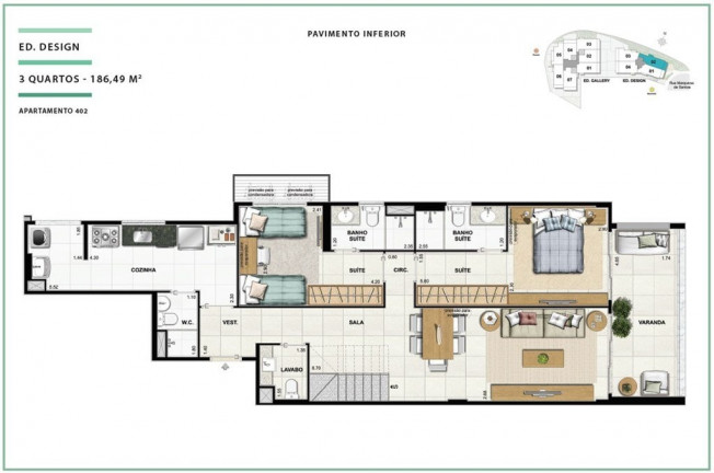 Imagem Imóvel com 4 Quartos à Venda, 219 m² em Laranjeiras - Rio De Janeiro