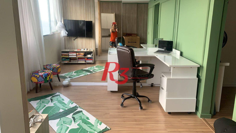 Imagem Apartamento com 1 Quarto à Venda, 42 m² em José Menino - Santos Imagem Apartamento com 1 Quarto à Venda, 42 m² em José Menino - Santos
