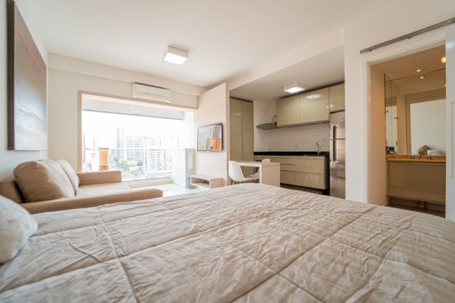 Imagem Apartamento com 1 Quarto à Venda, 37 m² em Brooklin Paulista - São Paulo Imagem Apartamento com 1 Quarto à Venda, 37 m² em Brooklin Paulista - São Paulo