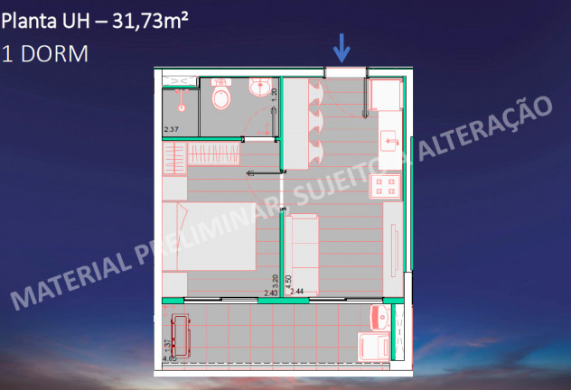 Imagem Studio com 1 Quarto à Venda, 23 m² em Bela Vista - São Paulo
