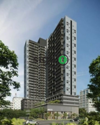 Imagem Apartamento com 1 Quarto à Venda, 41 m² em Brooklin - São Paulo