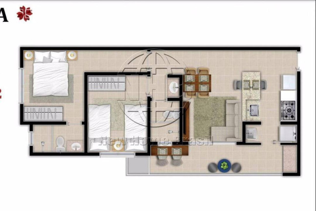 Imagem Apartamento com 2 Quartos à Venda, 58 m² em Ribeirânia - Ribeirão Preto Imagem Apartamento com 2 Quartos à Venda, 58 m² em Ribeirânia - Ribeirão Preto