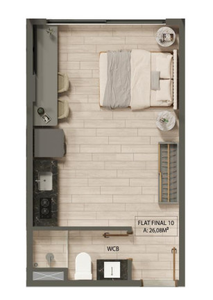 Imagem Apartamento com 2 Quartos à Venda, 46 m² em Jardim Oceania - João Pessoa Imagem Apartamento com 2 Quartos à Venda, 46 m² em Jardim Oceania - João Pessoa