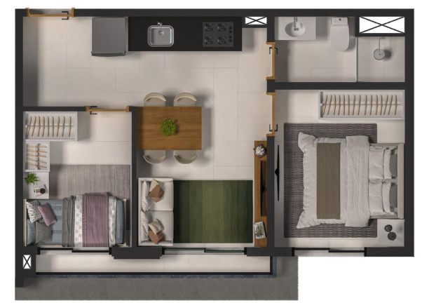 Imagem Apartamento com 1 Quarto à Venda, 27 m² em Vila Monte Alegre - São Paulo Imagem Apartamento com 1 Quarto à Venda, 27 m² em Vila Monte Alegre - São Paulo