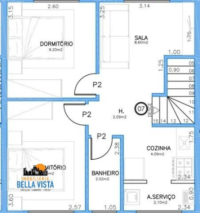 Imagem Casa com 2 Quartos à Venda,  em Aviação - Praia Grande