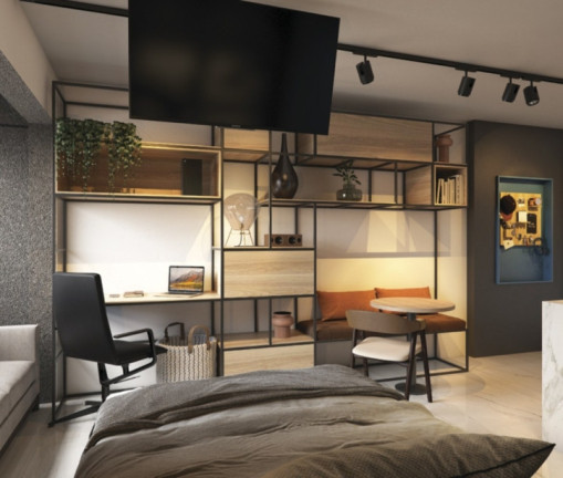 Imagem Studio com 1 Quarto à Venda, 27 m² em Perdizes - São Paulo