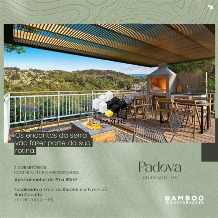 Imagem Apartamento com 1 Quarto à Venda, 72 m² em Vila Prinstrop - Gramado