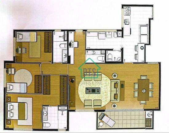 Imagem Apartamento com 3 Quartos à Venda, 120 m² em Pompeia - São Paulo Imagem Apartamento com 3 Quartos à Venda, 120 m² em Pompeia - São Paulo