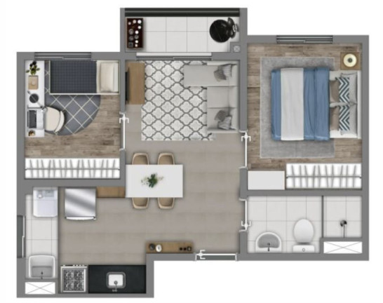 Imagem Apartamento com 1 Quarto à Venda, 24 m² em Belenzinho - São Paulo Imagem Apartamento com 1 Quarto à Venda, 24 m² em Belenzinho - São Paulo