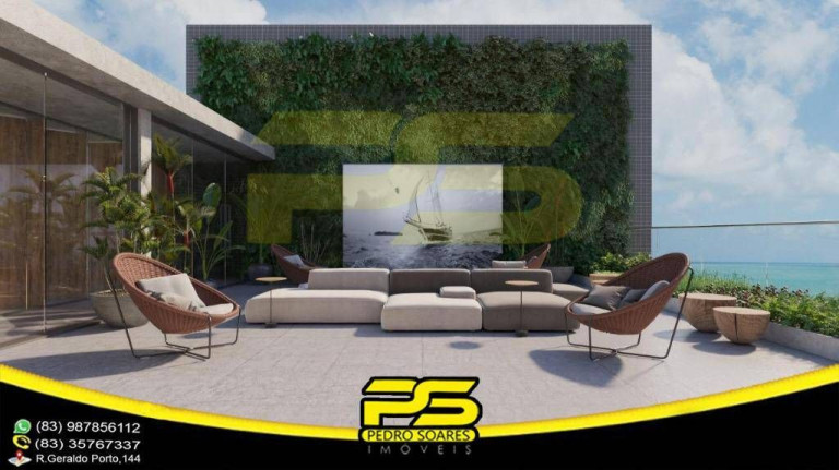 Imagem Apartamento com 2 Quartos à Venda, 110 m² em Cabo Branco - João Pessoa Imagem Apartamento com 2 Quartos à Venda, 110 m² em Cabo Branco - João Pessoa