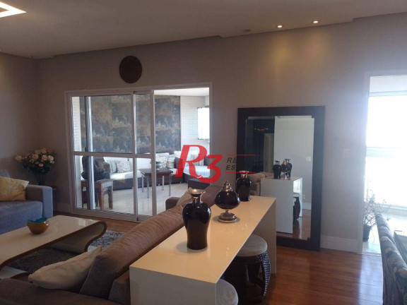 Imagem Apartamento com 3 Quartos à Venda ou Locação, 204 m² em Embaré - Santos