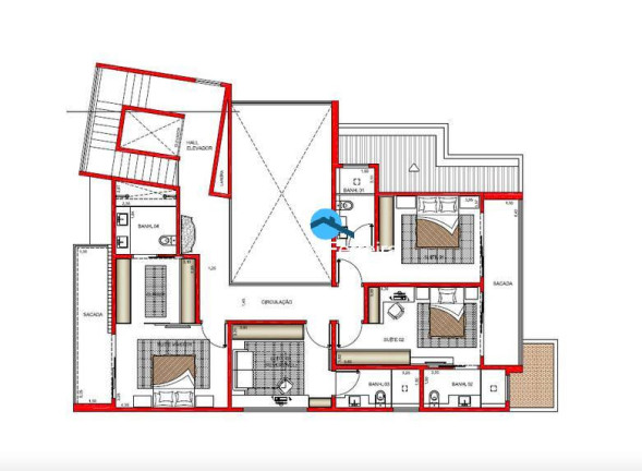 Imagem Casa de Condomínio com 4 Quartos à Venda, 360 m² em Alphaville Nova Esplanada 3 - Votorantim
