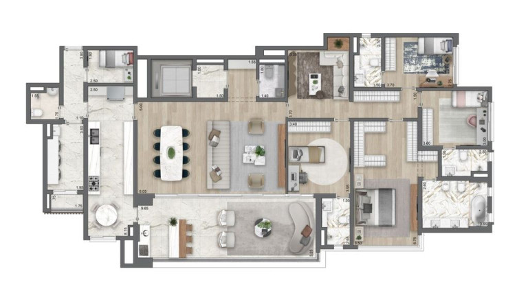 Imagem Apartamento com 4 Quartos à Venda, 198 m² em Moema - São Paulo