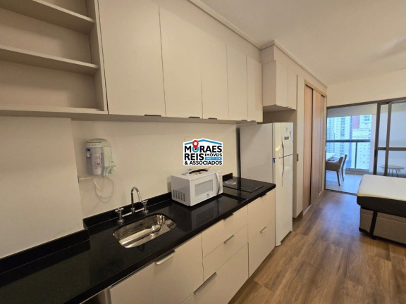 Imagem Apartamento com 1 Quarto para Alugar, 31 m² em Santo Amaro - São Paulo