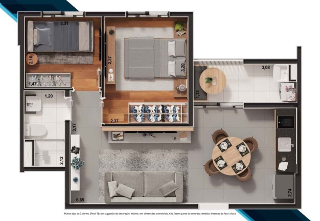 Imagem Apartamento com 2 Quartos à Venda, 40 m² em Ipiranga - São Paulo