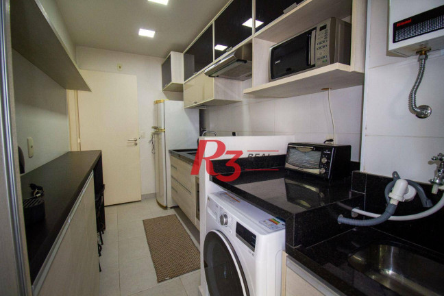 Imagem Apartamento com 1 Quarto à Venda, 57 m² em Gonzaga - Santos
