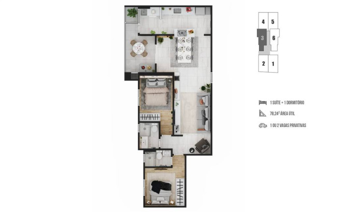 Imagem Apartamento com 2 Quartos à Venda, 78 m² em Forte - Praia Grande Imagem Apartamento com 2 Quartos à Venda, 78 m² em Forte - Praia Grande