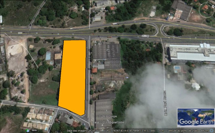 Terreno à Venda, 12.000 m² em Abrantes - Camaçari