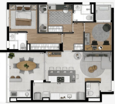 Imagem Apartamento com 3 Quartos à Venda, 92 m² em Vila Osasco - Osasco Imagem Apartamento com 3 Quartos à Venda, 92 m² em Vila Osasco - Osasco