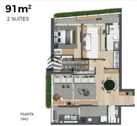 Imagem Apartamento com 2 Quartos à Venda, 91 m² em Jardins - São Paulo Imagem Apartamento com 2 Quartos à Venda, 91 m² em Jardins - São Paulo