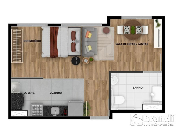 Imagem Apartamento com 2 Quartos à Venda, 31 m² em Quinta Da Paineira - São Paulo Imagem Apartamento com 2 Quartos à Venda, 31 m² em Quinta Da Paineira - São Paulo
