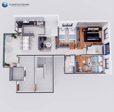 Imagem Apartamento com 3 Quartos à Venda, em Iguaçu - Ipatinga Imagem Apartamento com 3 Quartos à Venda, em Iguaçu - Ipatinga