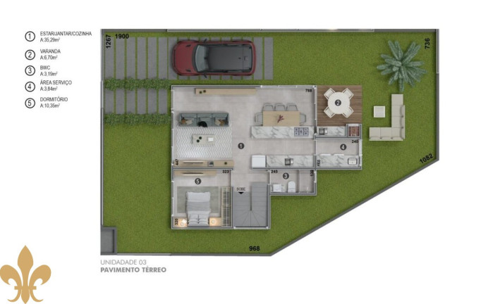 Imagem Sobrado com 4 Quartos à Venda, 159 m² em Cachoeira Do Bom Jesus - Florianópolis