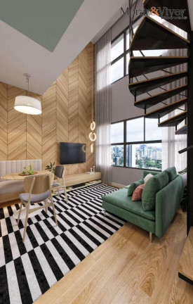 Imagem Flat com 1 Quarto à Venda, 39 m² em água Verde - Curitiba