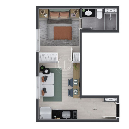 Imagem Apartamento com 1 Quarto à Venda, 28 m² em Vila Madalena - São Paulo