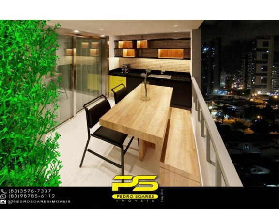 Imagem Apartamento com 3 Quartos à Venda, 81 m² em Manaíra - João Pessoa