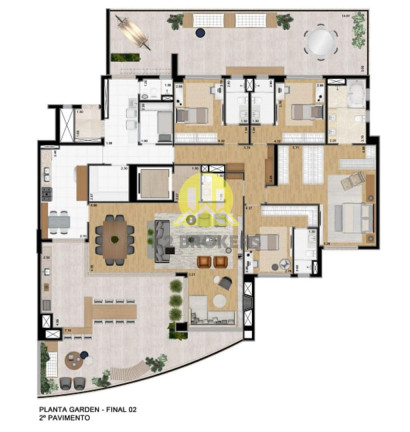 Imagem Apartamento com 4 Quartos à Venda, 355 m² em Mossunguê - Curitiba Imagem Apartamento com 4 Quartos à Venda, 355 m² em Mossunguê - Curitiba