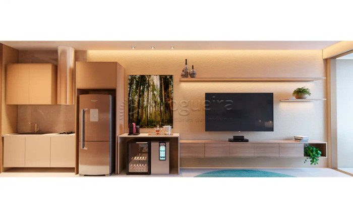 Imagem Flat com 1 Quarto à Venda, 32 m² em Cupe - Ipojuca