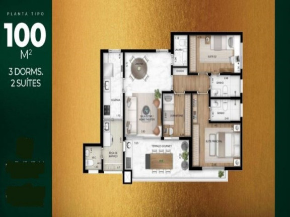 Imagem Imóvel com 3 Quartos à Venda, 100 m² em Jardim Guedala - São Paulo Imagem Imóvel com 3 Quartos à Venda, 100 m² em Jardim Guedala - São Paulo