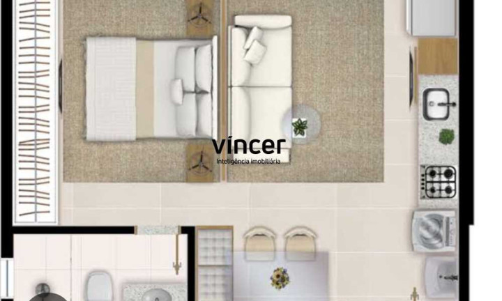 Imagem Apartamento com 1 Quarto à Venda, 34 m² em Setor Oeste - Goiânia Imagem Apartamento com 1 Quarto à Venda, 34 m² em Setor Oeste - Goiânia