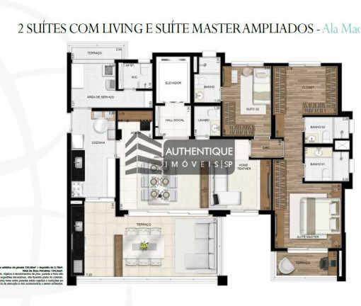 Imagem Apartamento com 3 Quartos à Venda, 134 m² em Vila Olímpia - São Paulo Imagem Apartamento com 3 Quartos à Venda, 134 m² em Vila Olímpia - São Paulo