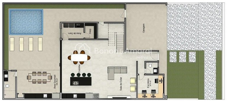 Imagem Casa de Condomínio com 4 Quartos à Venda, 313 m² em Parque Brasil 500 - Paulínia Imagem Casa de Condomínio com 4 Quartos à Venda, 313 m² em Parque Brasil 500 - Paulínia