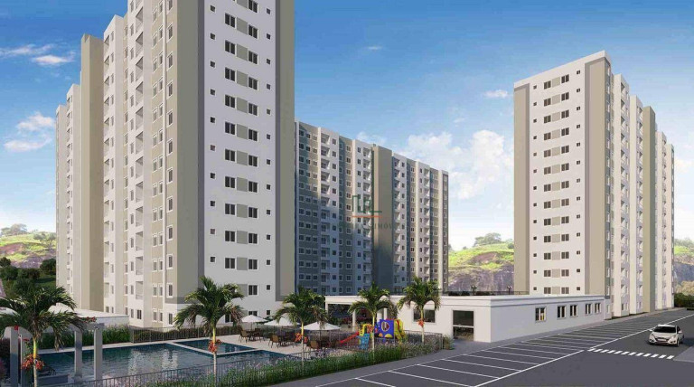Apartamento com 2 Quartos à Venda, 46 m² em Alcântara - São Gonçalo